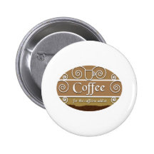 coffee pinback buttons