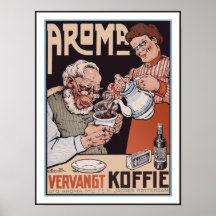 Coffee Poster: Aroma Vergangt Koffie - Verschuuren