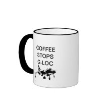 COFFEE STOPS G-LOC MUG