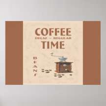 Coffee Time Posters