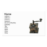 CoffeeGrinder, Name, Address 1, Address 2, Cont... Business Card