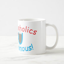 Coffeeholics Unanimous! logo cup Mugs