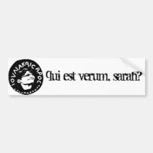 Coin Of Palin, Procurator Of Alaska Pilates Studio Bumper Sticker