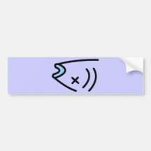 cold fish. bumper sticker