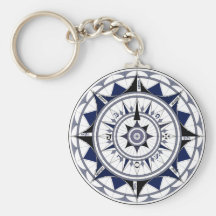 Colecção Rosa dos Ventos Key Chains