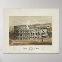 Coliseum at Rome Poster