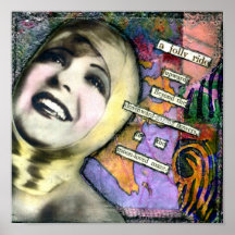 Collage/ Mixed Media Poster