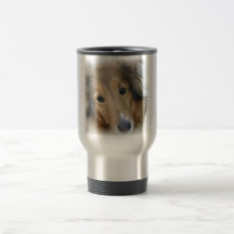 Collie Dog Travel Mug