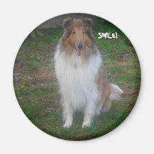 COLLIE SMILE! MAGNETS