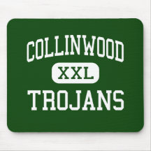 Collinwood - Trojans - High - Collinwood Tennessee Mouse Pad