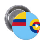 Colombian Air Force, Colombia flag Buttons