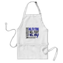 Colon Cancer Warrior Apron