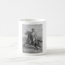 Colonel Roosevelt Leading Troops Coffee Mugs