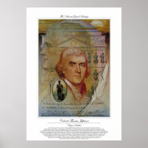 COLONEL THOMAS JEFFERSON Citizen Soldier Poster