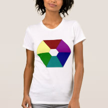 color_wheel t-shirt