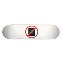 Colorado Cross Out Symbol Skate Board Decks