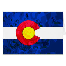 COLORADO FLAG CARDS