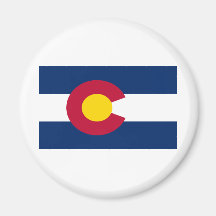 Colorado Flag Fridge Magnets