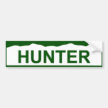 colorado plate new - HUNTER Bumper Sticker