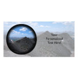 Colorado Rocky Mountains: Moonscape Personalized Photo Card