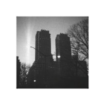 Colorblind In Central Park Stretched Canvas Prints