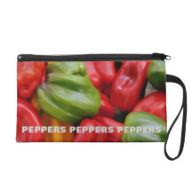 COLORED BELLS WRISTLET PURSES