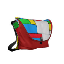 COLORFOOL COURIER BAG