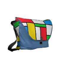 COLORFOOL COURIER BAG
