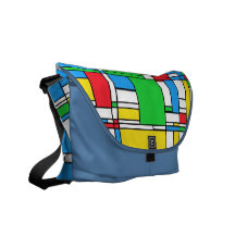COLORFOOL COURIER BAG