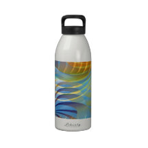 Colorful Curves Drinking Bottle