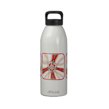Colorful Flower Drinking Bottle