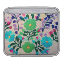 Colorful Flowers Pattern iPad Sleeve