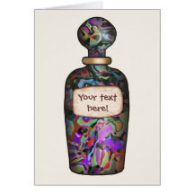 Colorful multicolor repeat patterns cards