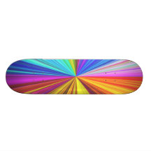ColorfulBurst Skateboard