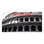 Colosseum Photo Card Template
