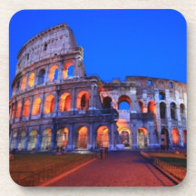 Colosseum Rome Beverage Coasters