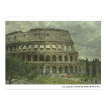 Colosseum, Rome Post Card