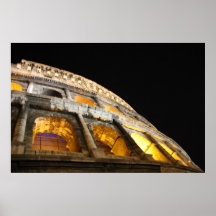 colosseum, rome poster