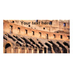 Colosseum ruins photo greeting card