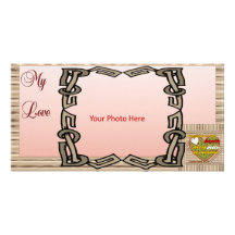 Colossians 3:15 photo greeting card