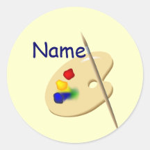 Colour Artist Palette Sticker