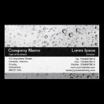 Colour Band - Black - Rain on My Window business cards