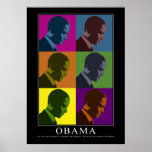 "Colour Blind" Obama Posters