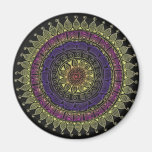 Colour burst refrigerator magnet