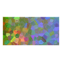Colour Celebration Customised Photo Card