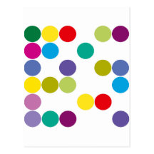 Colour Circles Products & Designs! Post Card