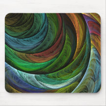 Colour Glory Abstract Art Mousepad