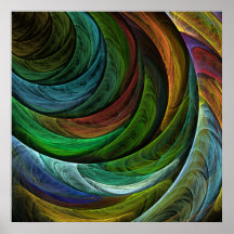 Colour Glory Abstract Art Print