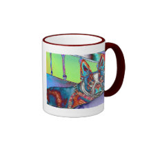 Colour My World with Boston Terriers Coffee Mug