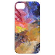 Colour Painter's Palette Abstract Art Case For The iPhone 5